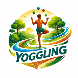 Yoggling = Yoga + Juggling + Running